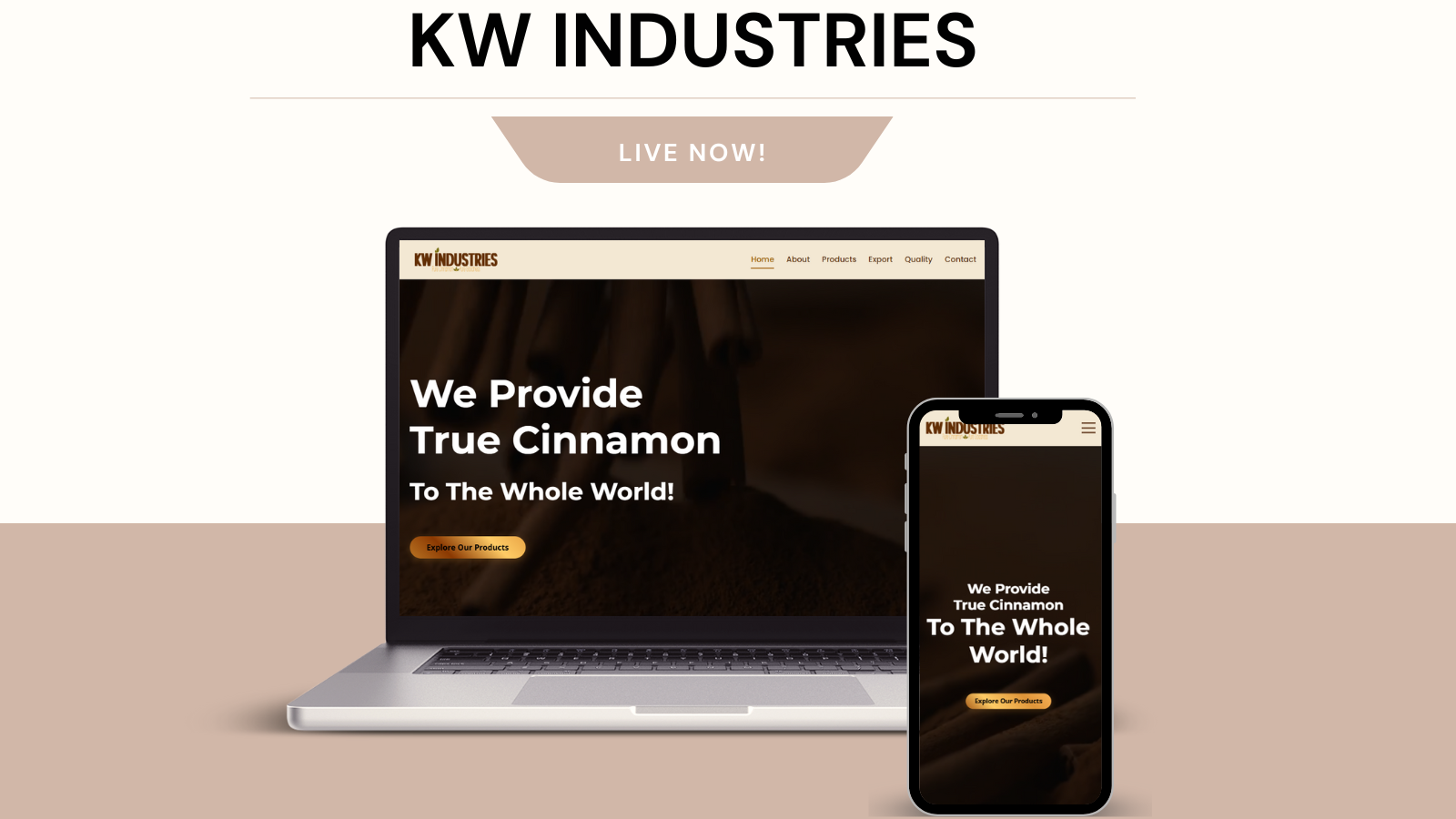 KW Industries - Ceylon Cinnamon